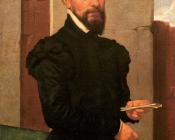 Portrait of a Man - 乔瓦尼·巴蒂斯塔·莫罗尼